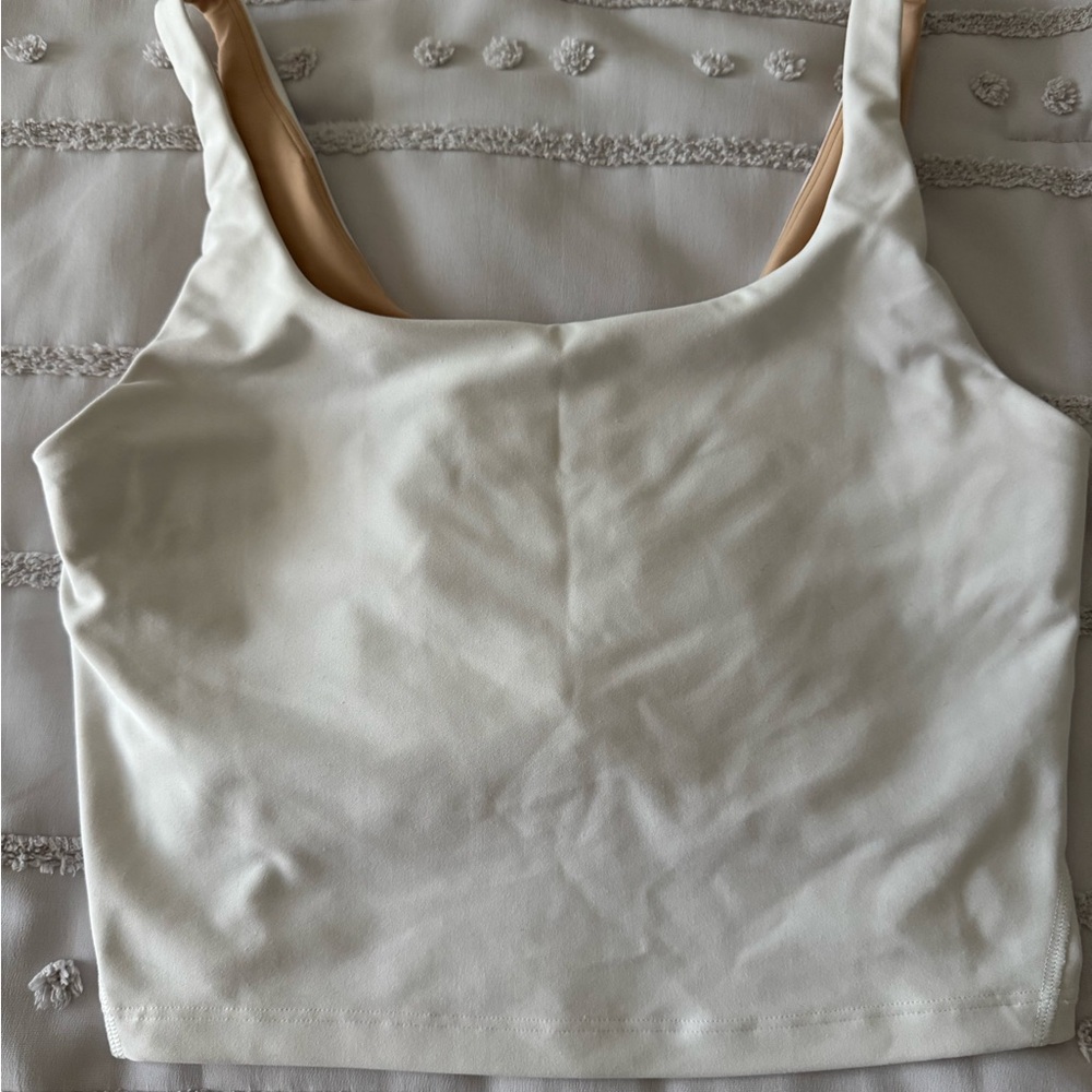Active Cream Women's cropped top